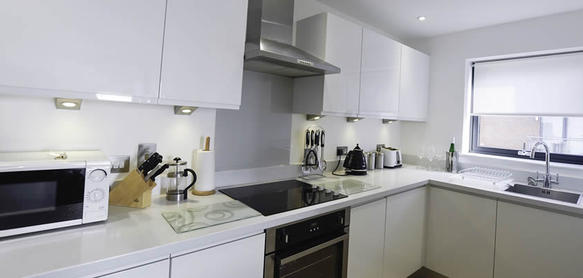 Ocean Village serviced apartment full kitchen